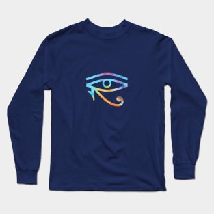 The Eye of Horus - Colourful. Long Sleeve T-Shirt